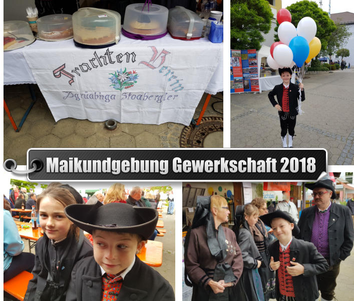 Maikundgebung Gewerkschaft 2018